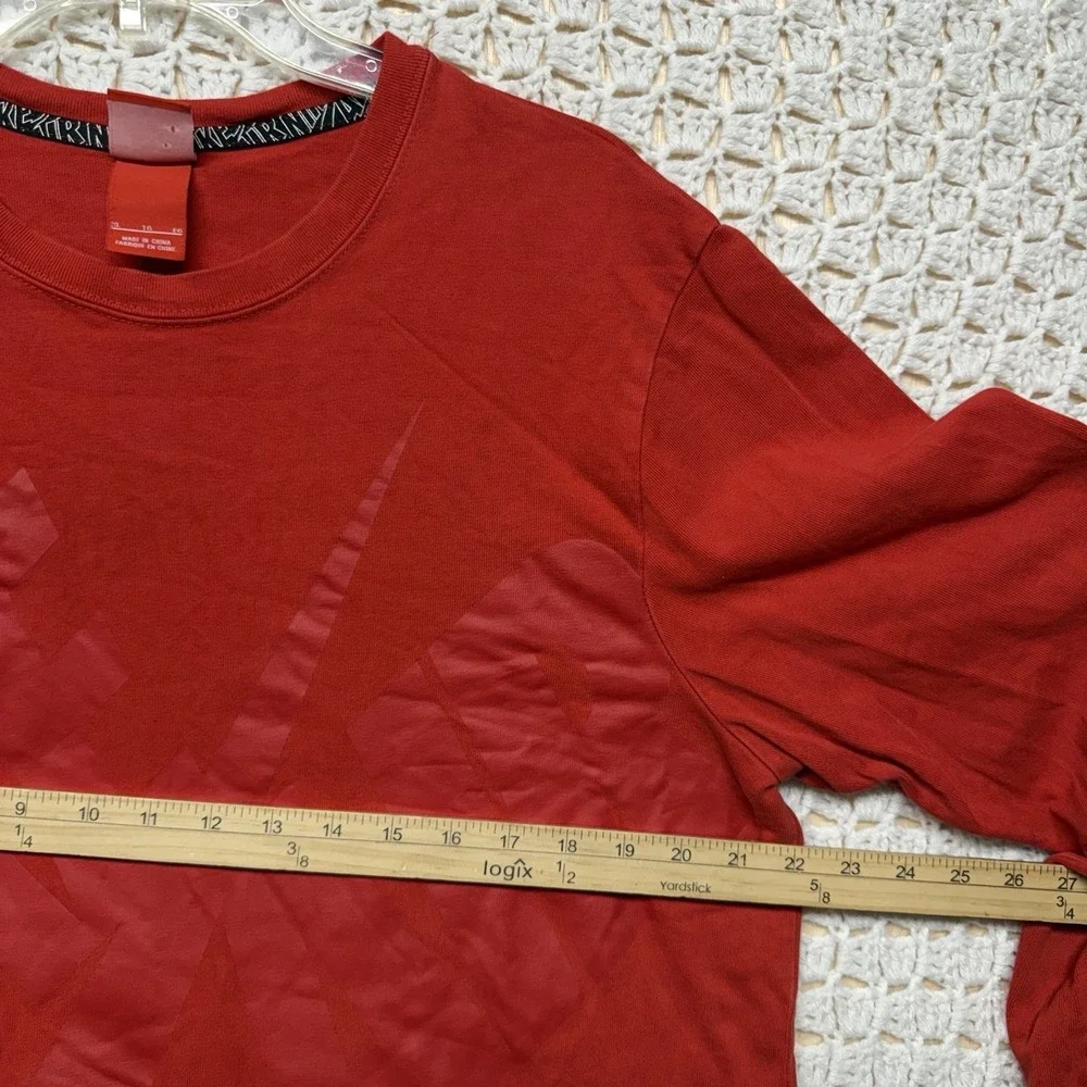 Vtg Nike Air Sweatshirt Pullover Mens XL Red Graphic Long Sleeve Crew Neck